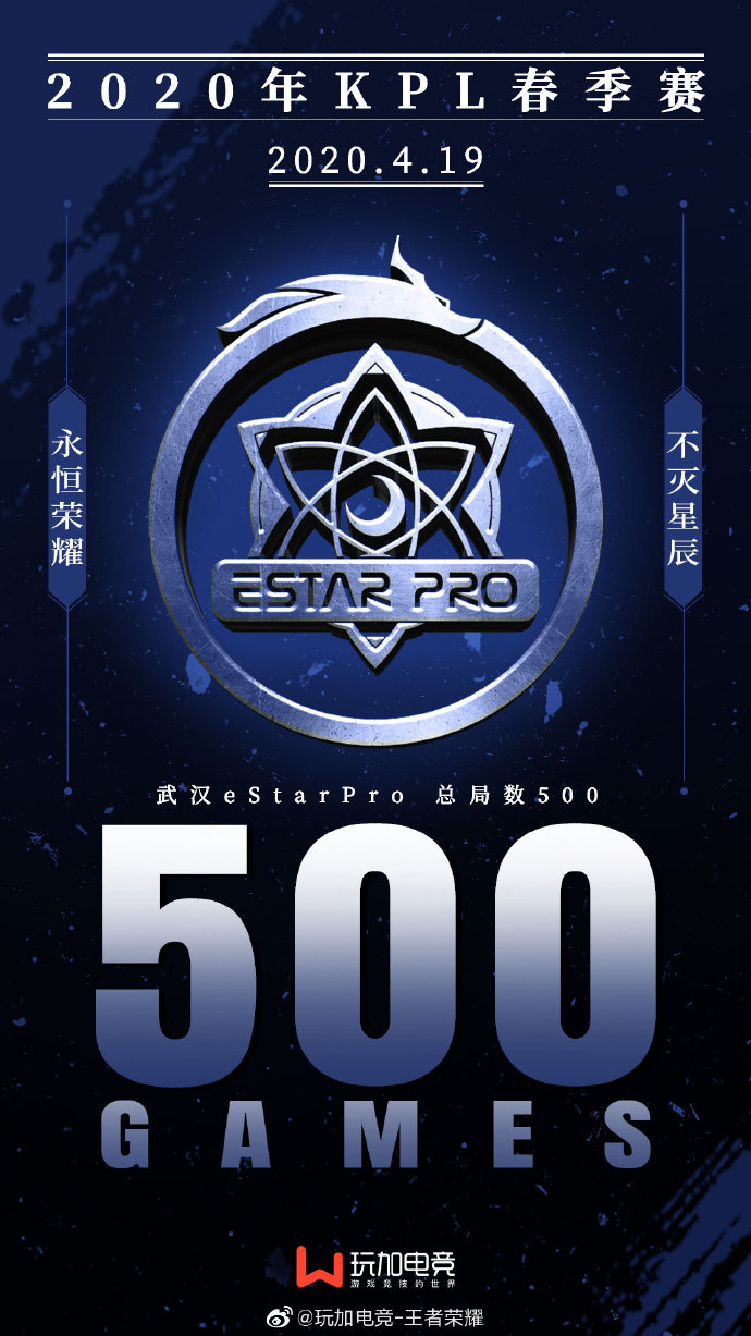 里程碑武汉estarpro达成500总局数里程碑