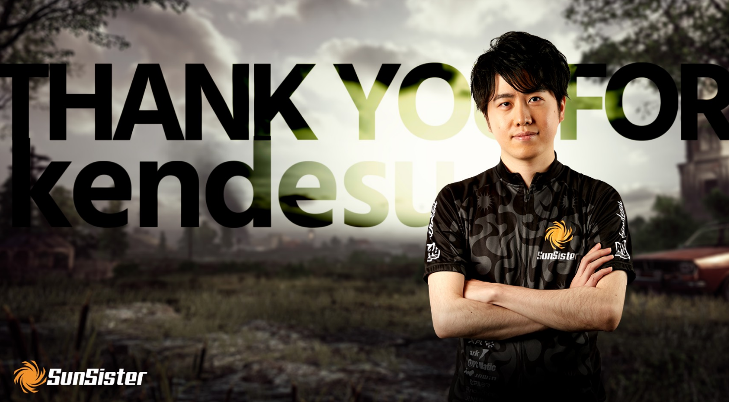 日本PUBG元老级选手kendesu正式宣布退役 曾获Solo赛亚军