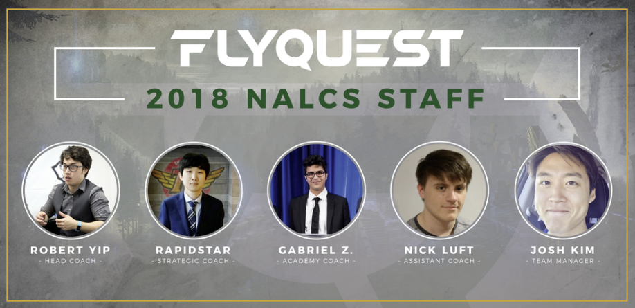 前EDG，SKT教练Rapidstar加入北美FlyQuest任职